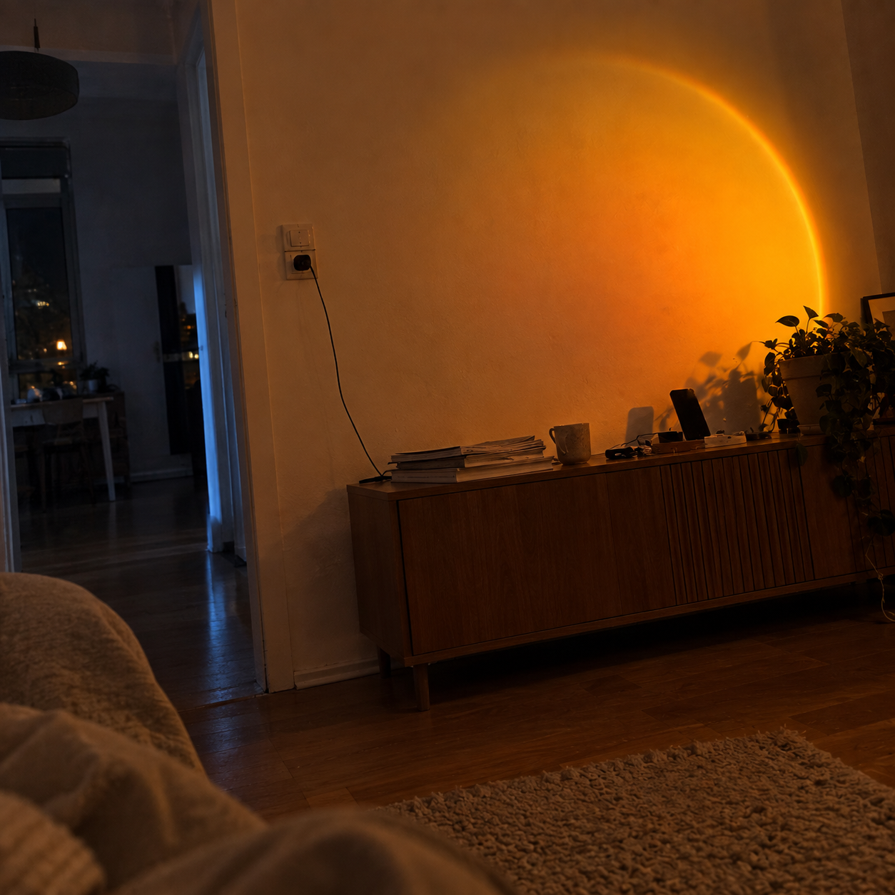 La lampe Solane et son halo